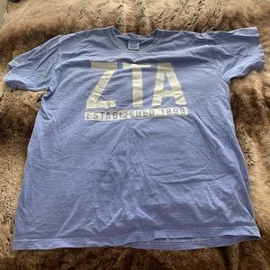 Zeta Tau Alpha ZTA Comfort Colors T-shirt